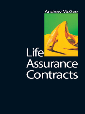 cover image of Life Assurance Contracts